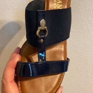 NWOT Italian Makers Wedge Sandals!